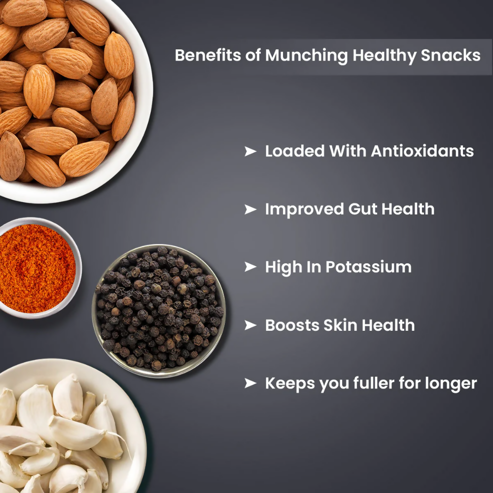 Sorich Organics Salted & Black pepper Almonds Sorich