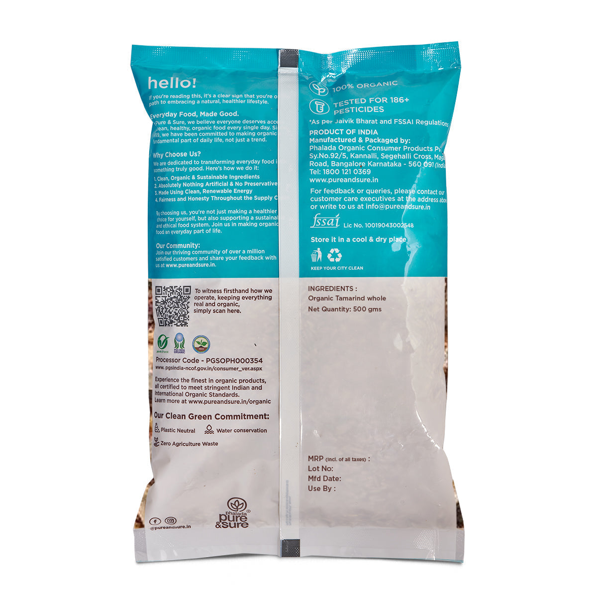 Pure & Sure Organic Tamarind Pure & Sure