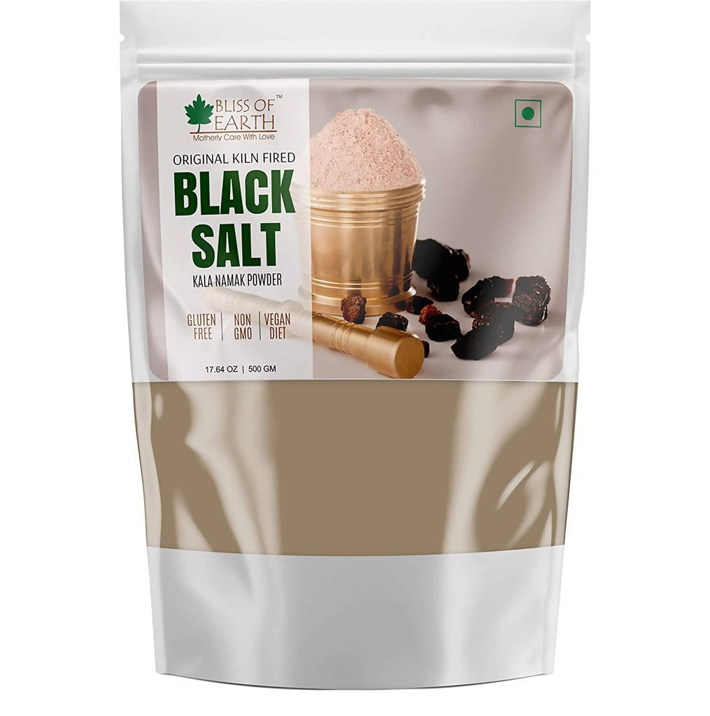Bliss of Earth Original Kiln-Fired Black Salt - Safuron