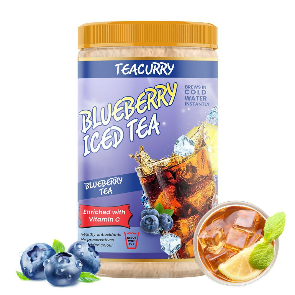 Teacurry Blueberry Instant Iced Tea Mix Teacurry