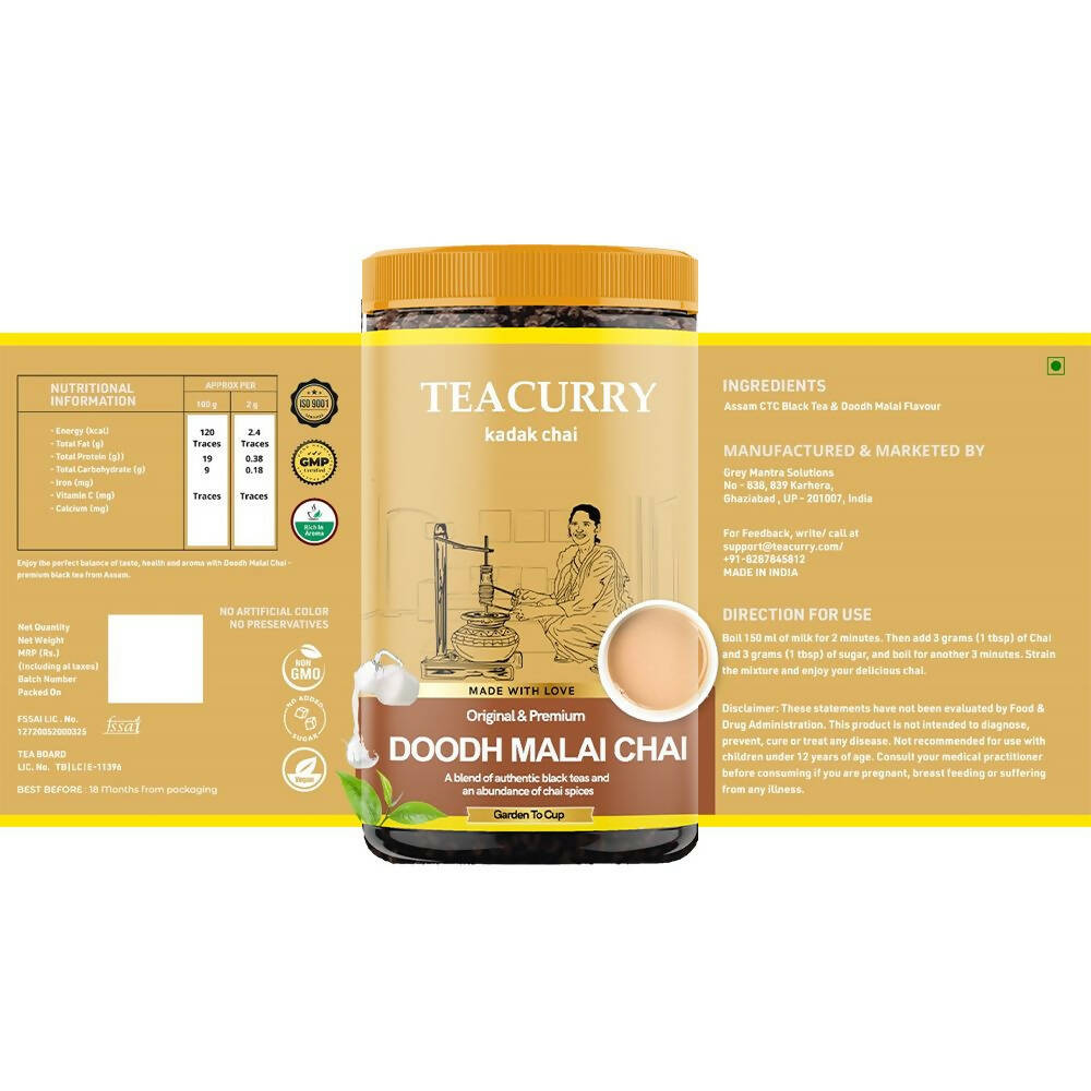 Teacurry Doodh Malai Chai Powder Teacurry