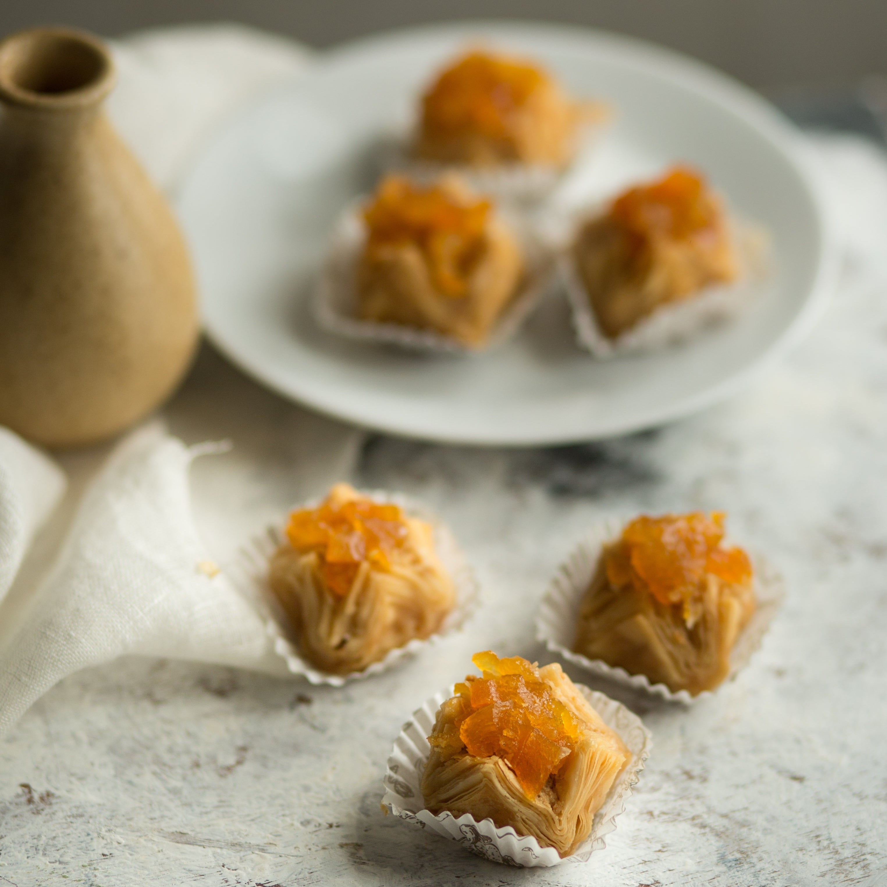Almond House Apricot Pyramid Almond House