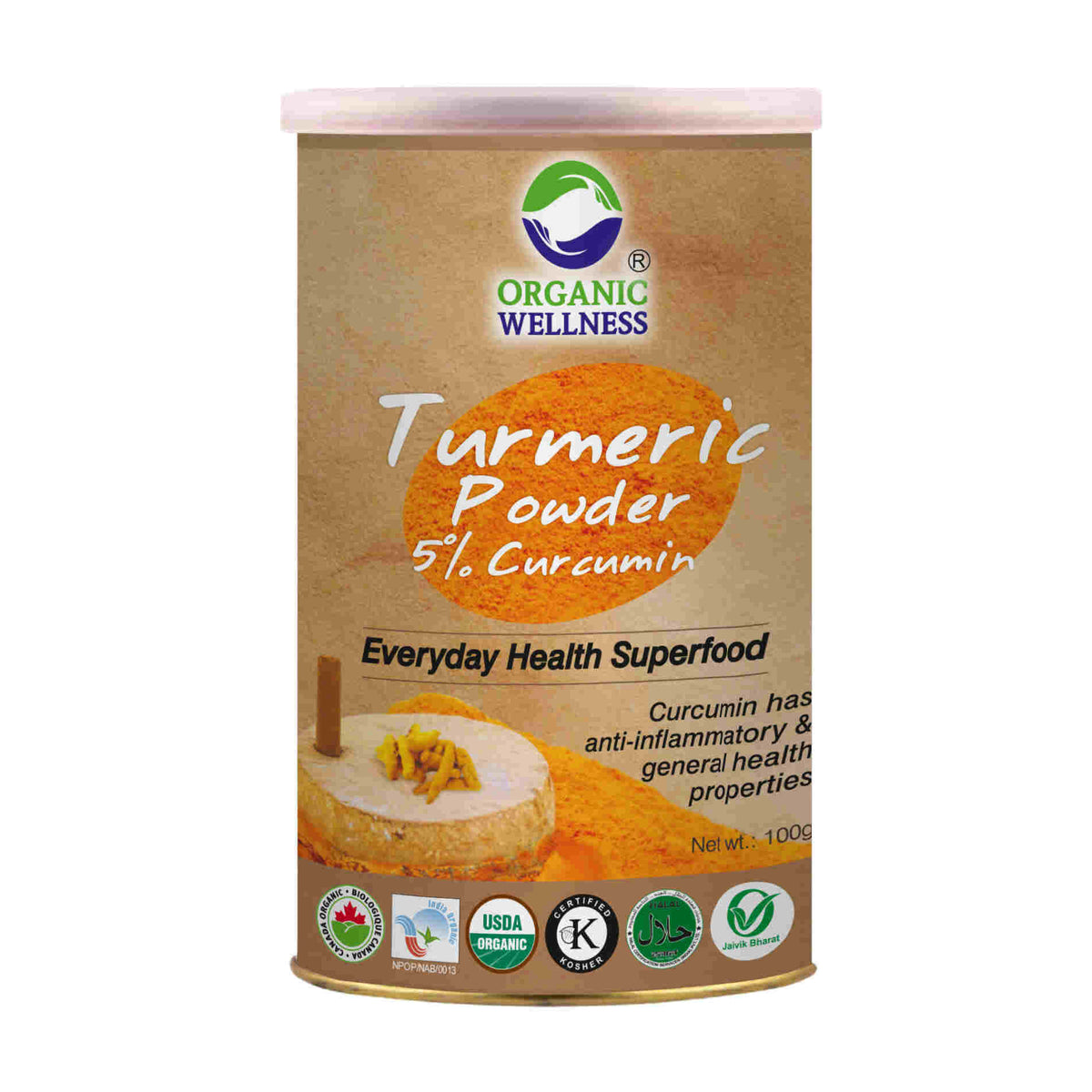 Organic Wellness Turmeric Powder Organic Wellness