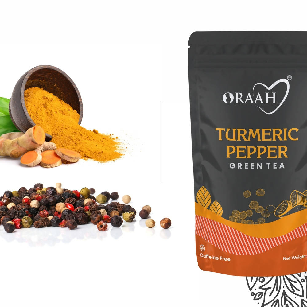 Oraah Turmeric Pepper Green Tea Oraah