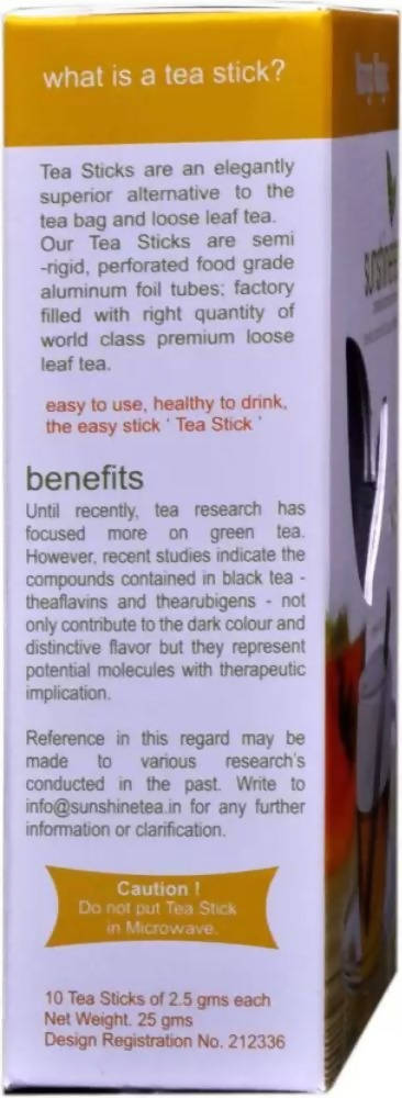 Sunshine Tea Mango Magic Tea Sticks Sunshine Tea