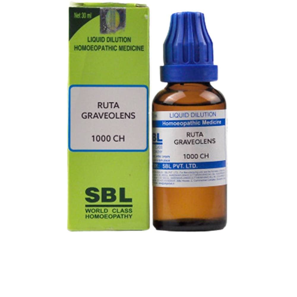 SBL Homoepathy Ruta Graveolens Dilution - Safuron