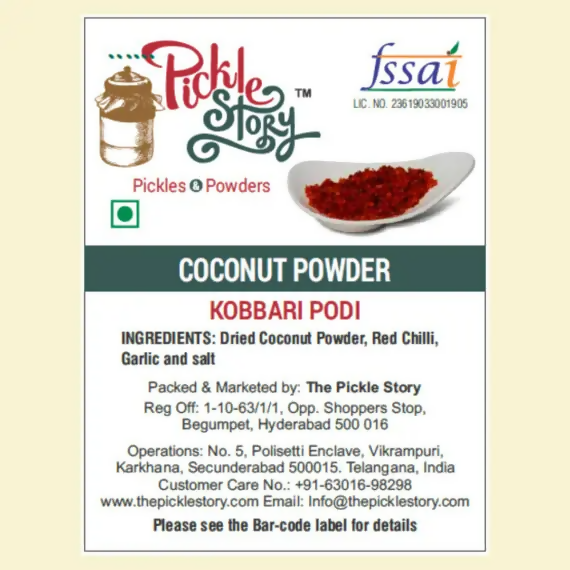 The Pickle Story Coconut Powder The Pickle Story