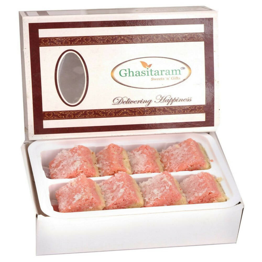 Ghasitaram Sugarfree Mawa Coconut Barfi - Safuron