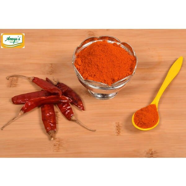 Amoga's Pickles Factory Guntur Red Chilli Powder Amoga's Pickles Factory