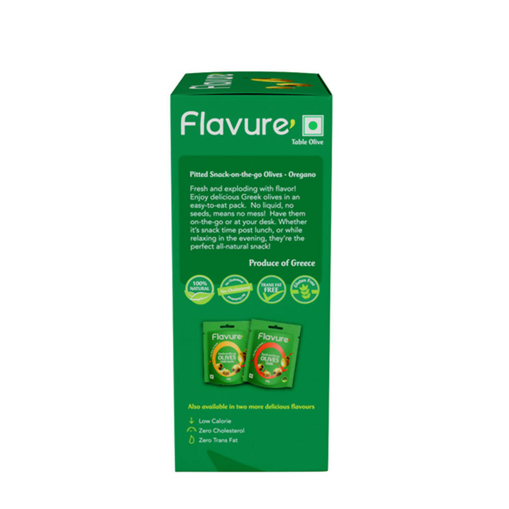 Flavure Snack-On-The-Go Olives Oregano Flavure