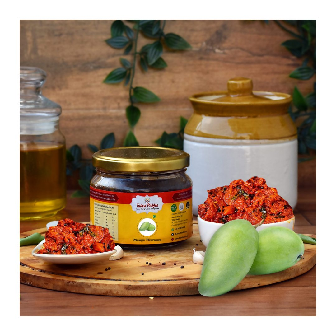Tulasi Pickles Mango Thurumu (Grated) Pickle Tulasi Pickles