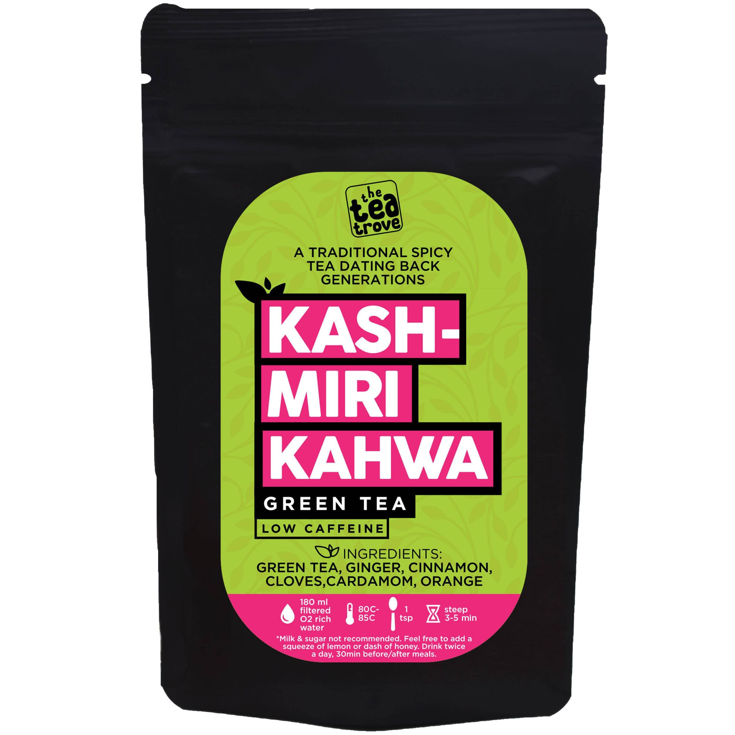 The Tea Trove - Kashmiri Kahwa Green Tea The Tea Trove