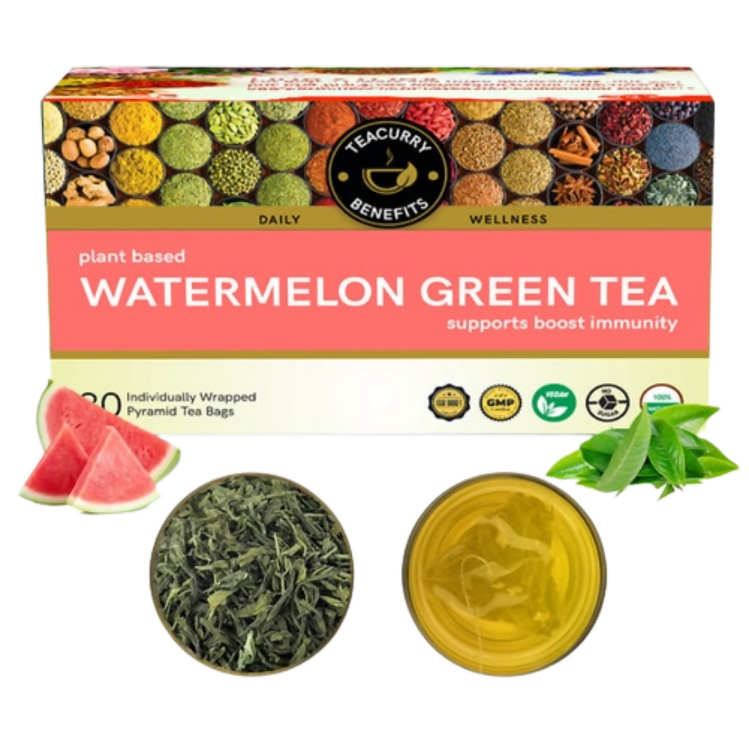 Teacurry Watermelon Green Tea Bags Teacurry