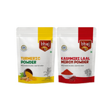 Bhoj Masale Haldi And Kashmiri Lal Mirch Powder - Safuron