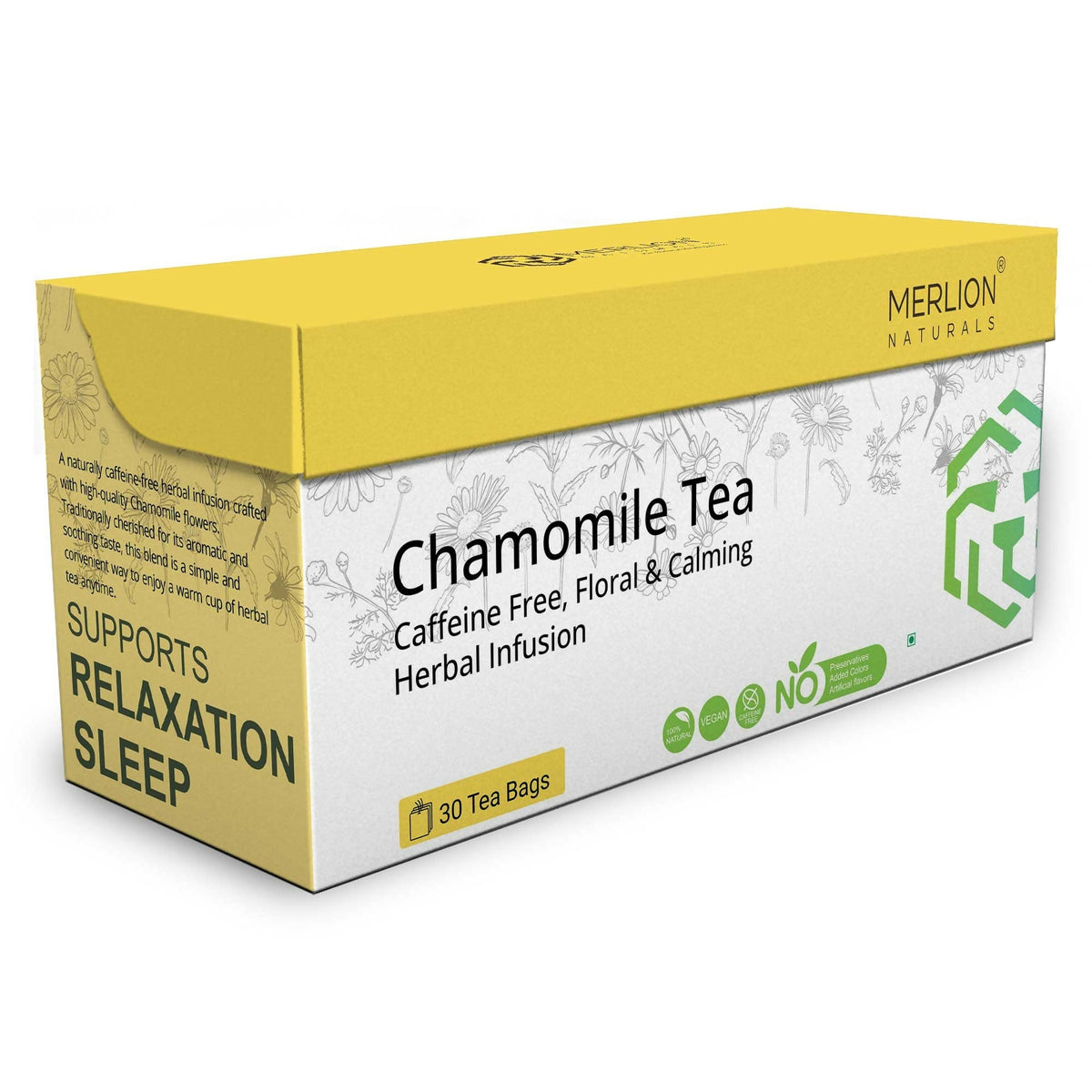 Merlion Naturals Chamomile Tea Bags Merlion Naturals