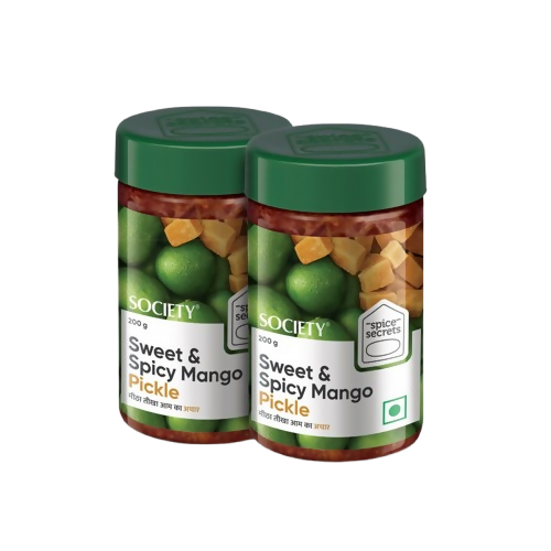 Society Sweet & Spicy Mango Pickle Jar - Safuron
