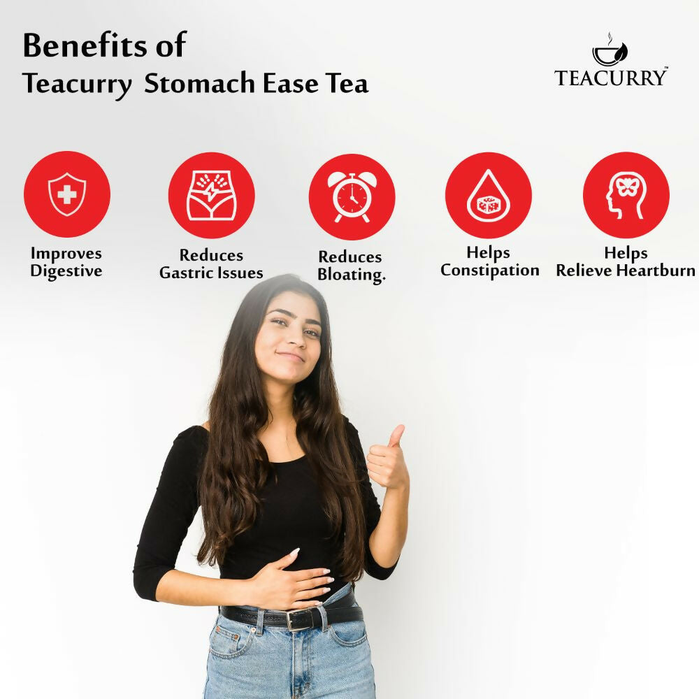 Teacurry Digestion Tea - Stomach Ease Tea Teacurry