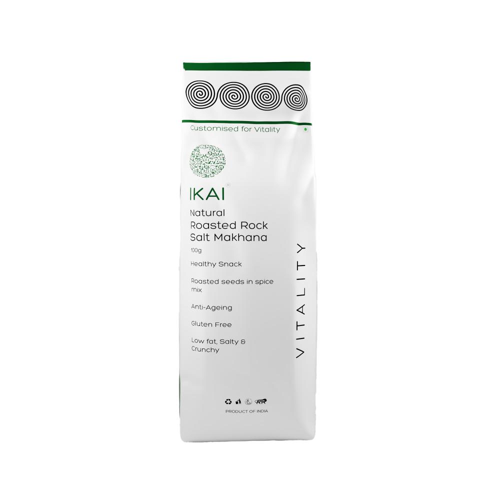 IKAI Natural Sendha Namak Makhana - Safuron