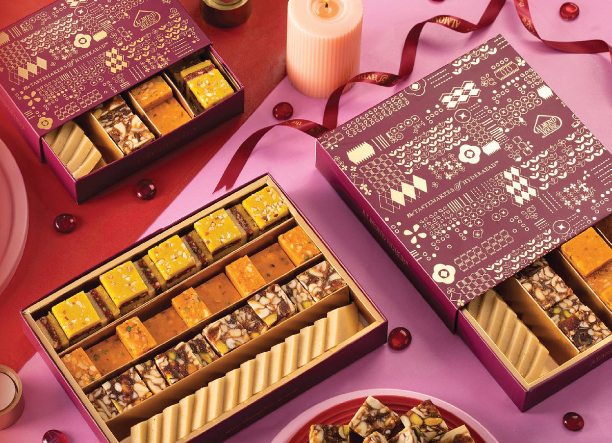 Almond House Dry Fruit Mithai Series - Safuron
