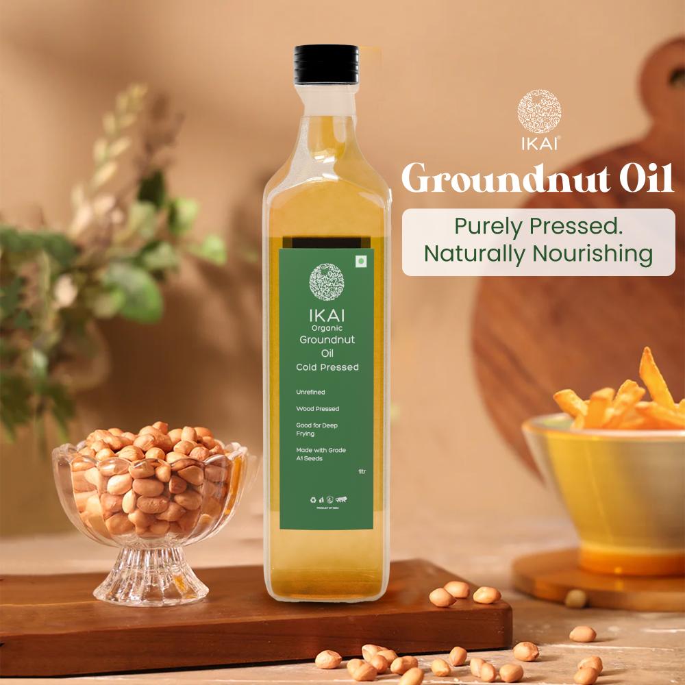 IKAI Organic Groundnut Oil IKAI