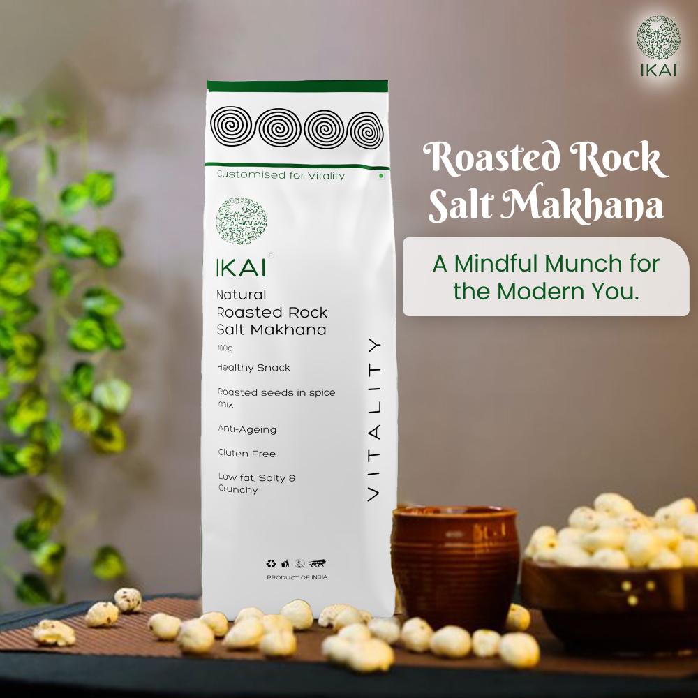 IKAI Natural Sendha Namak Makhana IKAI