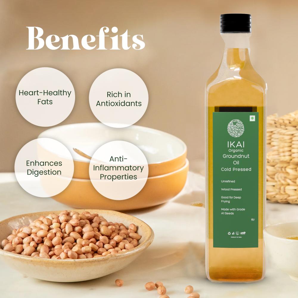 IKAI Organic Groundnut Oil IKAI