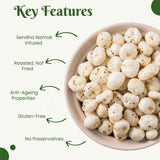 IKAI Natural Sendha Namak Makhana IKAI