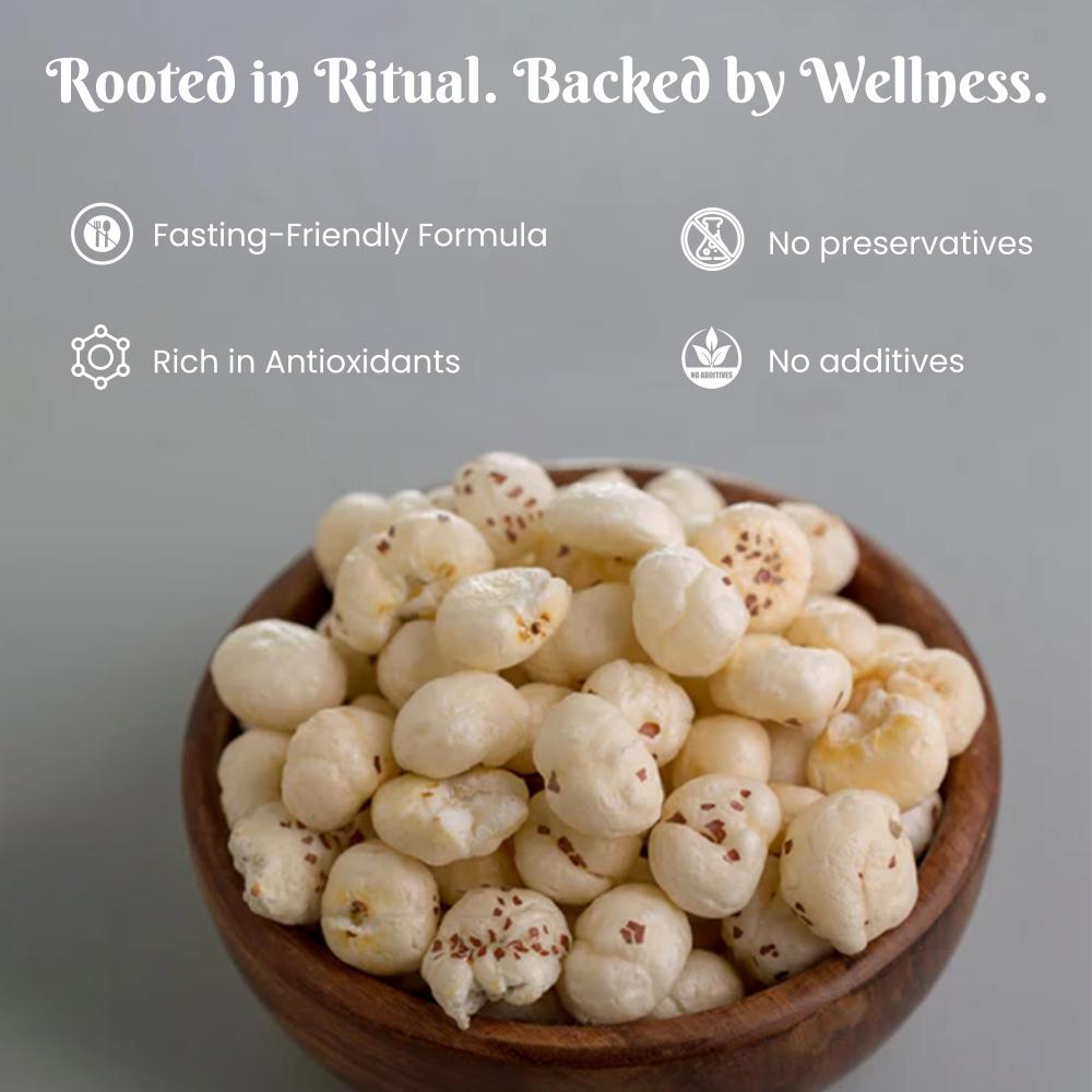 IKAI Natural Sendha Namak Makhana IKAI
