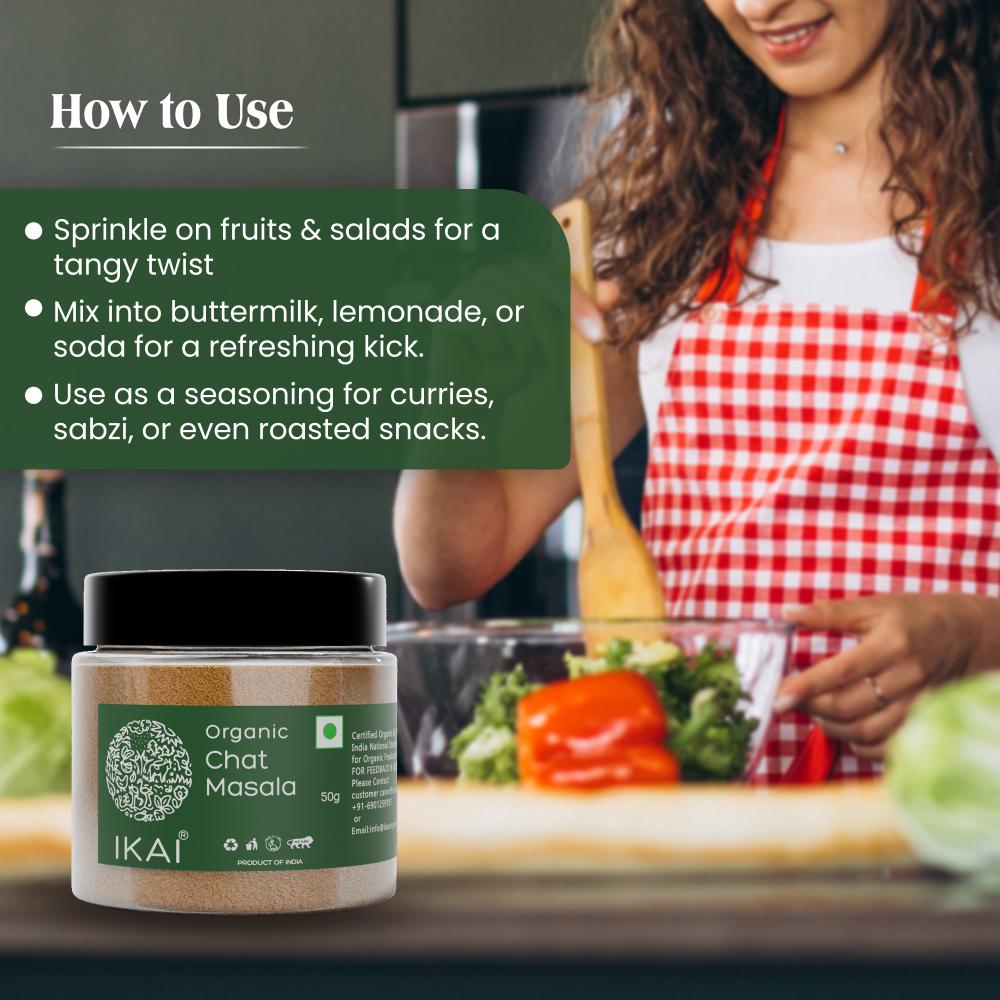 IKAI Organic Chat Masala IKAI