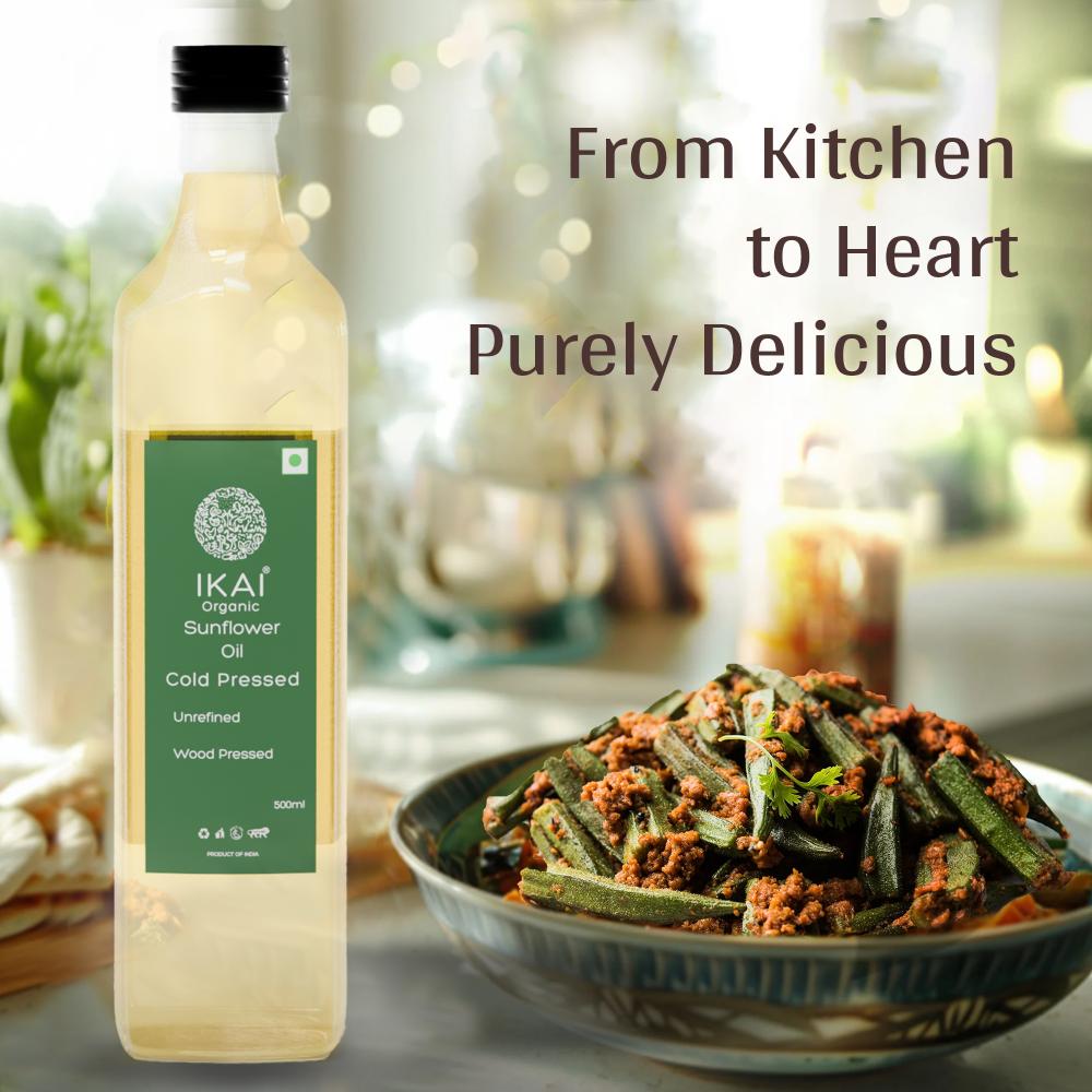 IKAI Organic Sunflower Oil IKAI