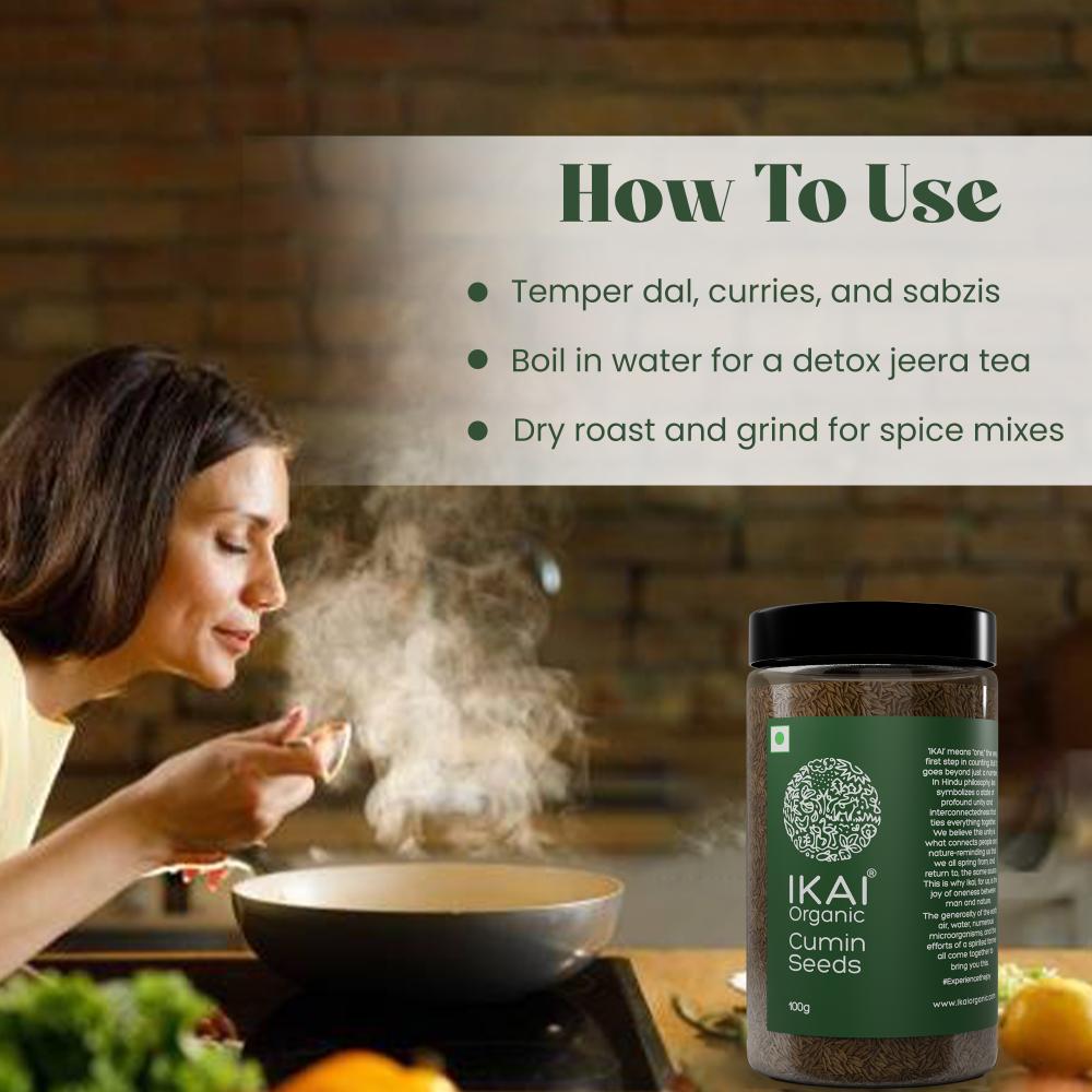IKAI Organic Cumin Seeds IKAI