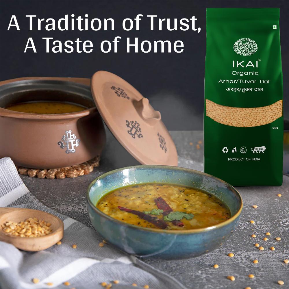 IKAI Organic Arhar/Tuvar Dal IKAI