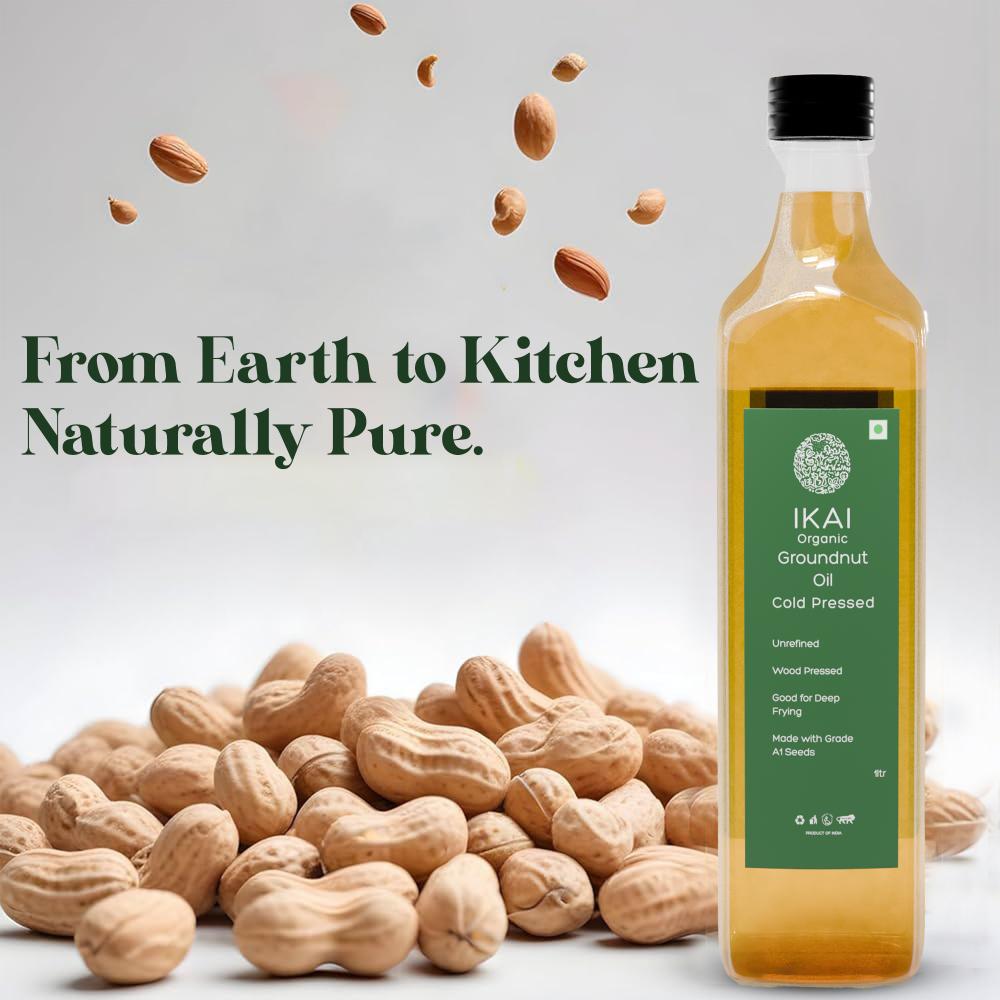 IKAI Organic Groundnut Oil IKAI