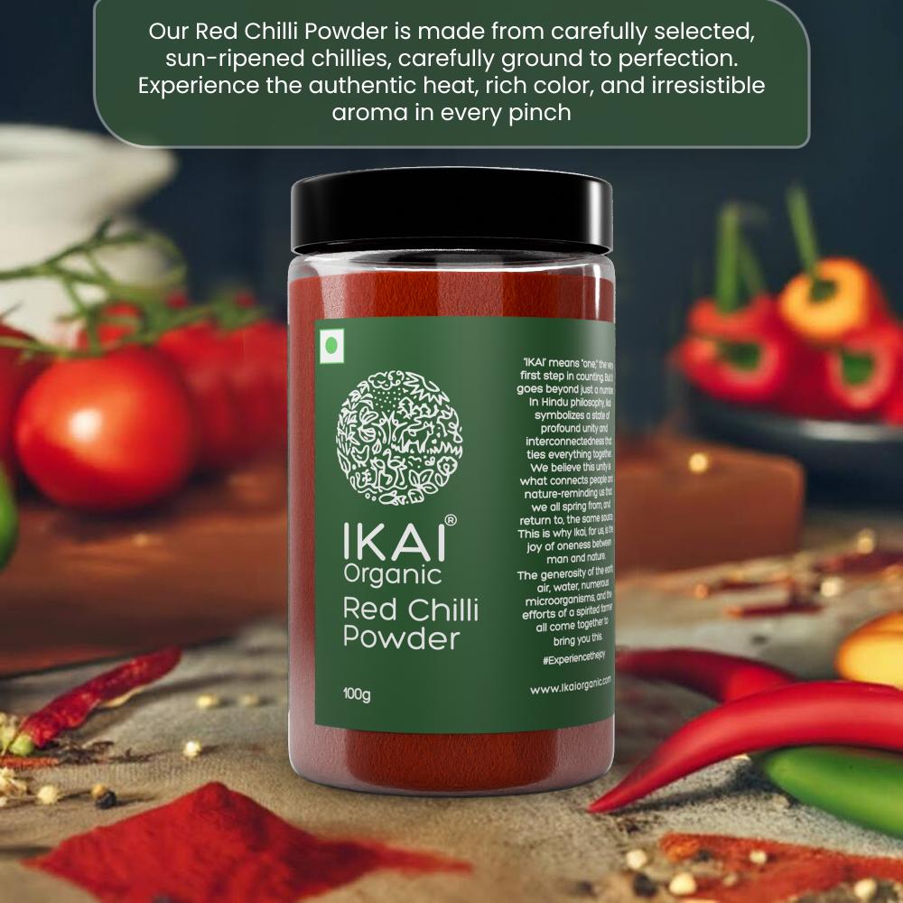 IKAI Organic Red Chilli Powder IKAI