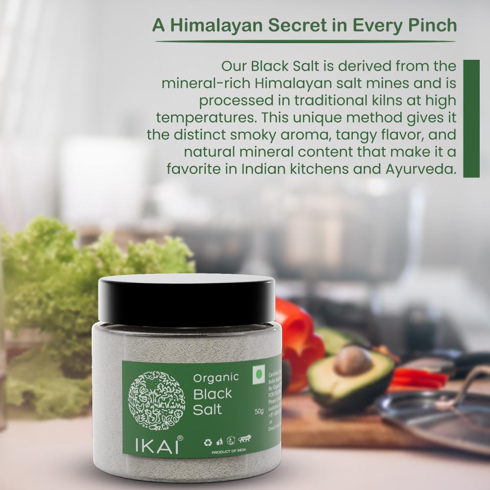 IKAI Natural Black Salt IKAI