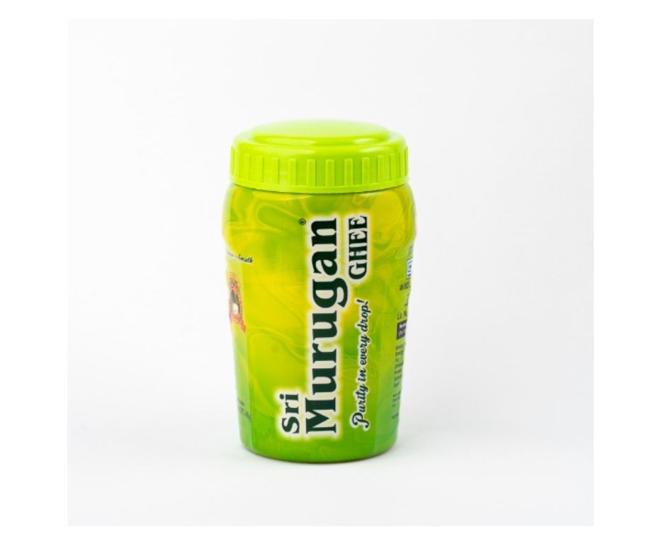 Sri Murugan Buffalo Ghee | Purity in every drop | 100% Natural and Organic Ghee Sri Murugan