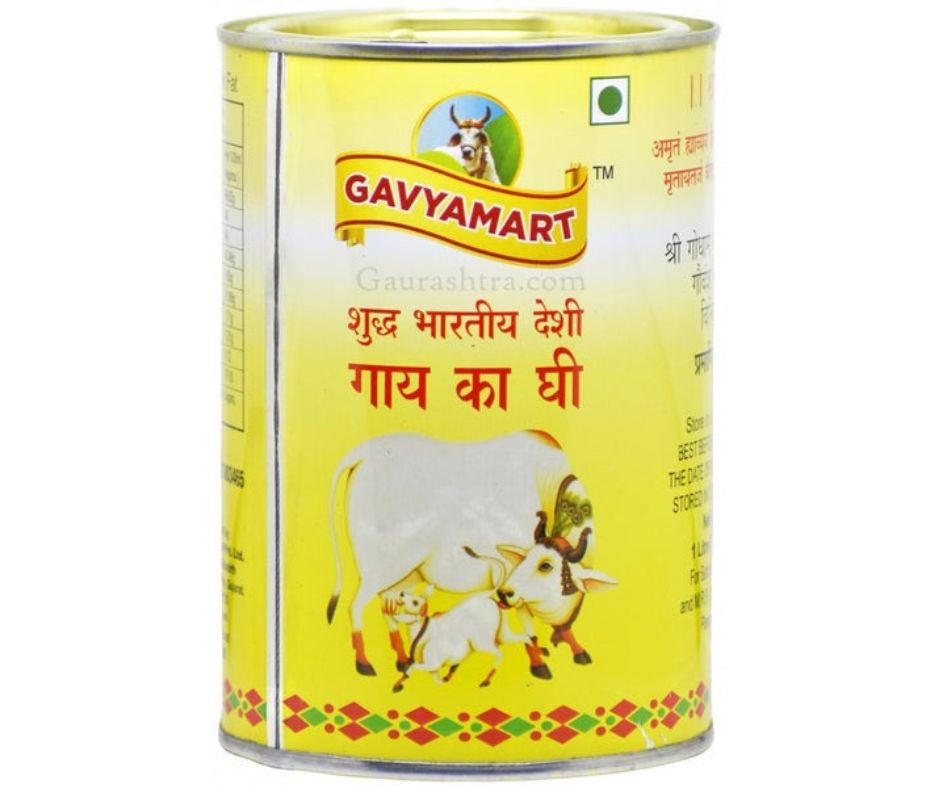 Gavyamart - Desi Cow Ghee | Pure Cow Ghee for Better Digestion and Immunity | 100% Pure Ghee Gavyamart