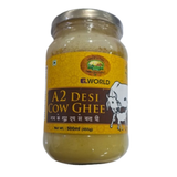 El World Organic Desi Cow Ghee | Cultured Cow Desi Ghee | Made From Grass Fed Cow's Milk - Safuron
