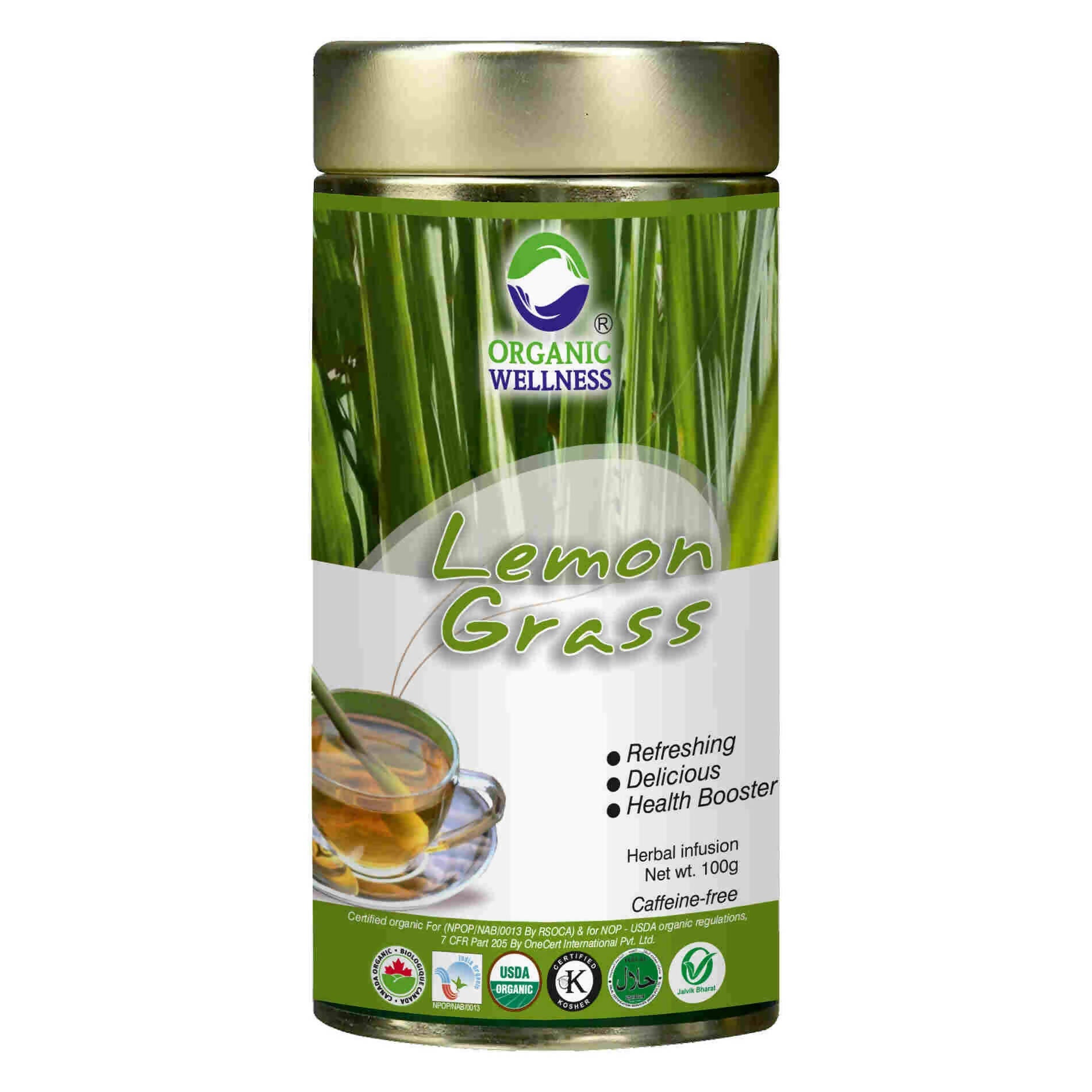 Organic Wellness Blossom Lemongrass Tea - Safuron