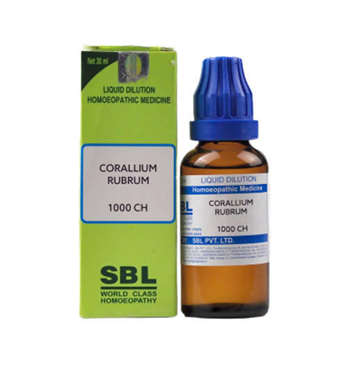 SBL Homeopathy Corallium Rubrum Dilution - Safuron