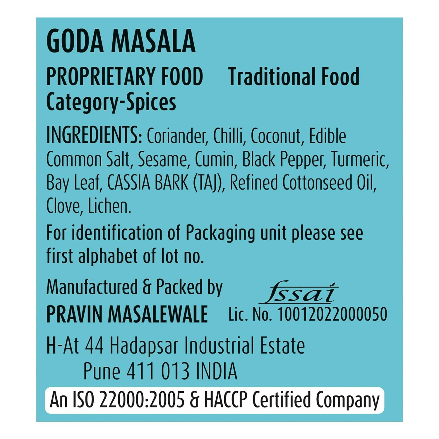 Suhana Ambari Goda Masala Pouch Suhana Store