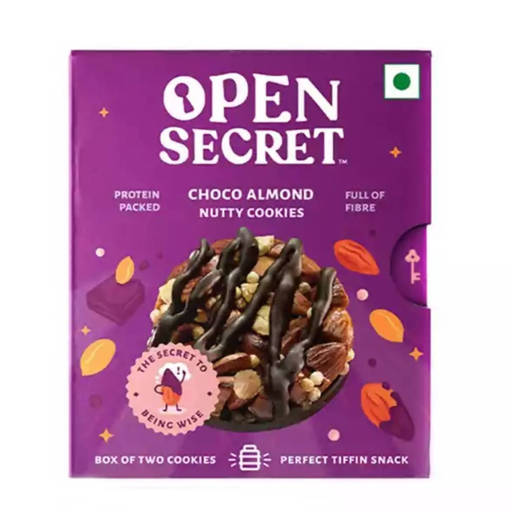 Open Secret Choco Almond Nutty Cookies - Safuron