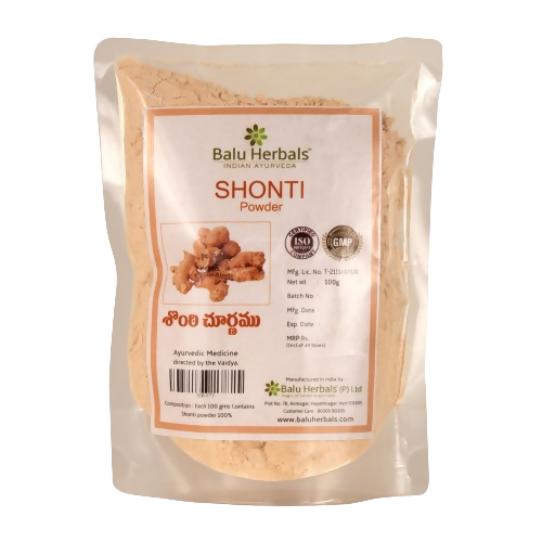 Balu Herbals Dry Ginger (Shonti) Powder - Safuron