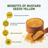 Nature Land Organics Mustard Yellow Nature Land Organics