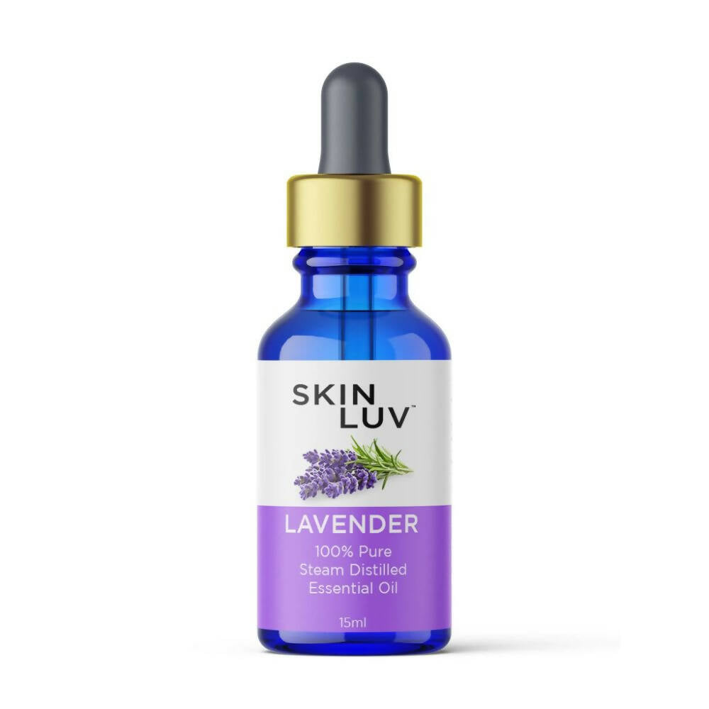 SkinLuv Lavender Pure & Organic Steam Distilled Essential Oil - Safuron