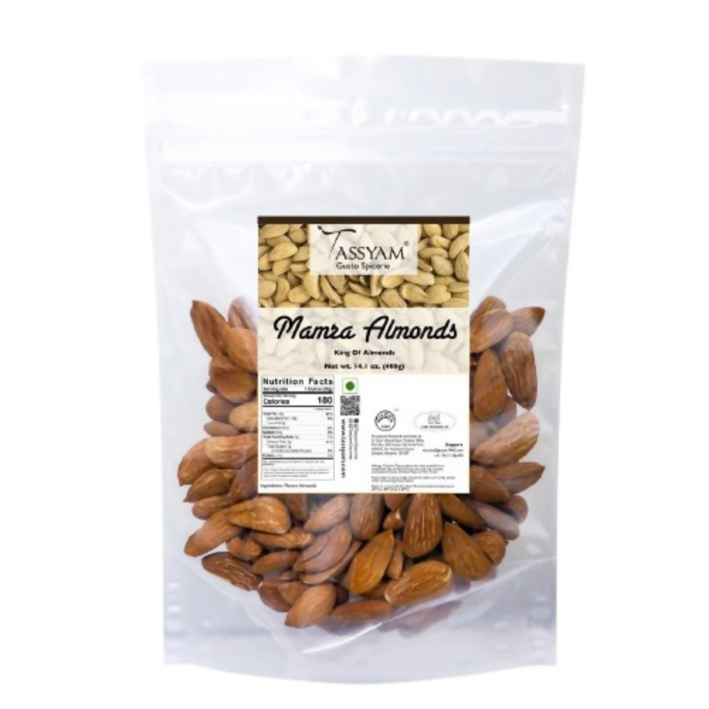 Tassyam Organics Ultra Premium Mamra Almonds - Pouch Tassyam Organics