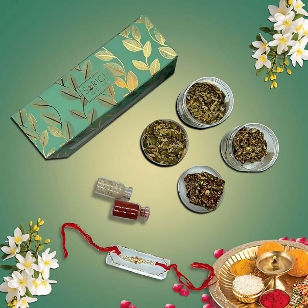 Sorich Organics Rakshabandhan Gift Hamper for Brother Rakhi Celebrations Sorich