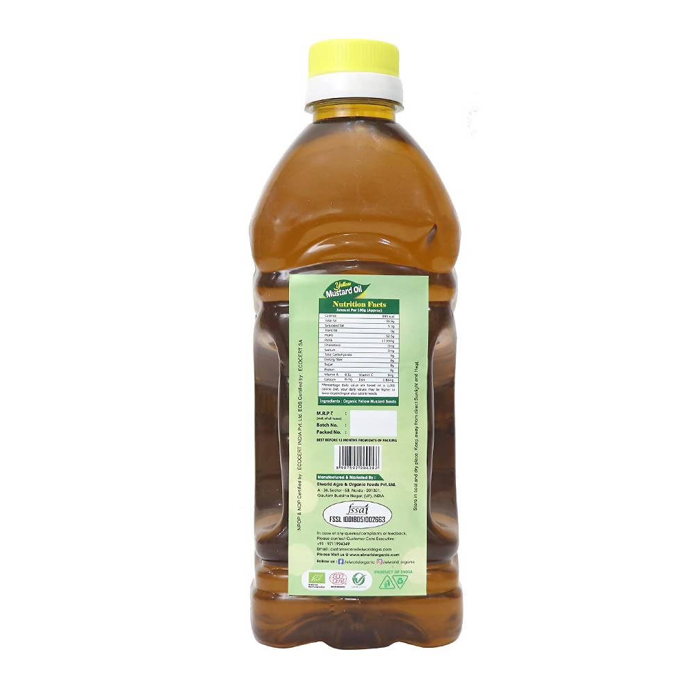 El World Organic Yellow Mustard Oil El World Organic