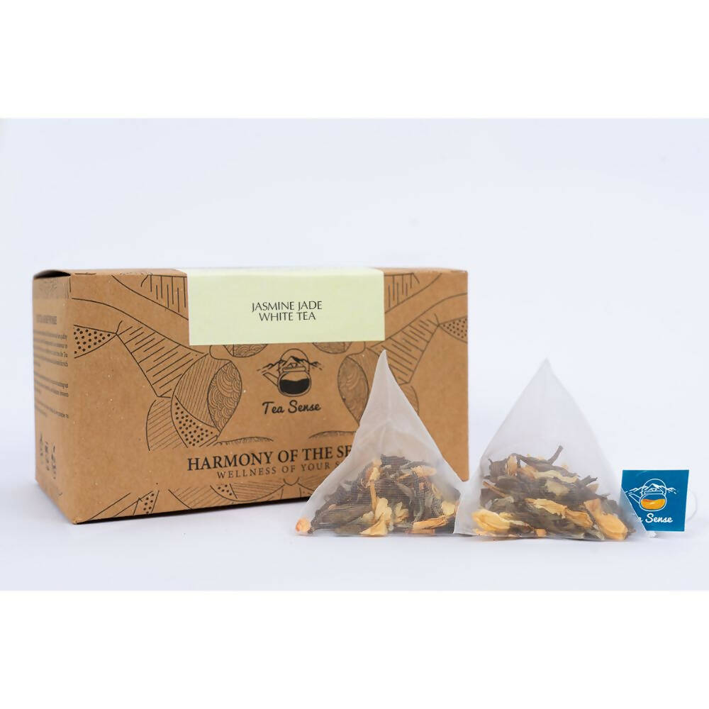 Tea Sense Jasmine White Tea Bags Box Tea Sense