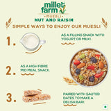 Bagrry's Millet Farm Nut & Raisin Muesli with Jowar and Ragi Bagrry's